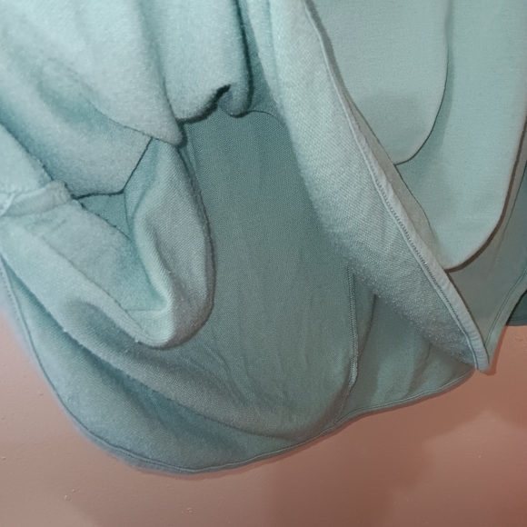 Women's Light Blue Ruffle Sleeve Top - Picture 6 of 9